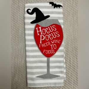 Hocus Pocus Wine Kitchen Towel